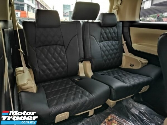 Toyota Vellfire 8s 2018 Nappa Leather with Diamond Shape Design CUSTOMIZED LEATHER SEAT Seat > Seat