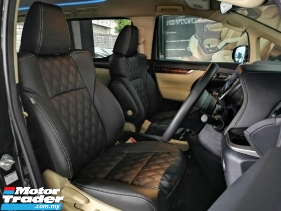 Toyota Vellfire 8s 2018 Nappa Leather with Diamond Shape Design CUSTOMIZED LEATHER SEAT Leather > Leather
