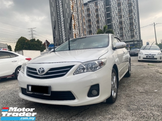 2012 TOYOTA COROLLA ALTIS 1.8 G (A) ALL PROBLEM CAN LOAN