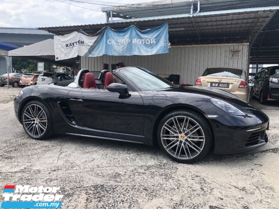 2017 PORSCHE 718 Boxster Convertible 2.0 Turbo 300hp Keyless Entry Memory Electrical Bucket Seat LED Headlamp PCM