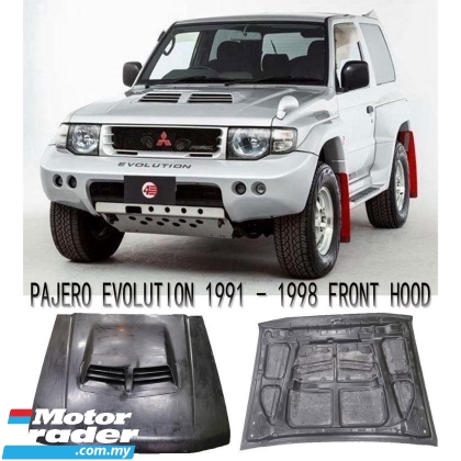 Mitsubishi pajero evolution front bonnet hood bonet 1991 1992 1993 1994 1995 1996 1997 1998 Exterior & Body Parts > Body parts