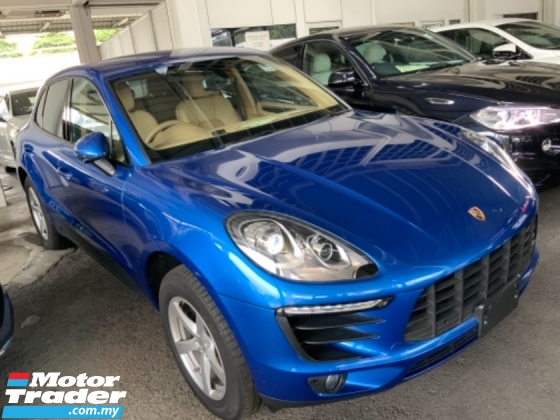2016 PORSCHE MACAN 2.0 Bose sound system Power boot Electric seats Unregistered