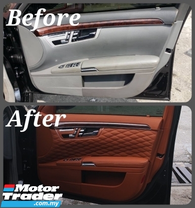 Mercedes Benz W221 E CLASS interior change colors  custom design Nappa Leather Leather > Leather