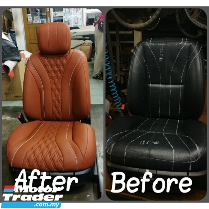 Mercedes W221 custom designs with Micro Nappa Leather Before  After Leather > Leather