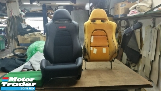 MITSUBISHI EVO 9 seat wrap REFURBISH REPAIR LEATHER SEAT INTERIOR Leather > Leather