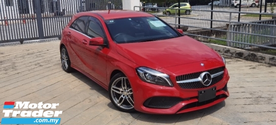 2017 MERCEDES-BENZ A-CLASS 2017 MERCEDES BENZ A180 AMG 1.6 TURBO UNREG JAPAN SPEC CAR SELLING PRICE ONLY RM 159,000.00
