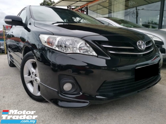 2012 TOYOTA ALTIS 1.8L G- KING CONDITION + 100% SATISFACTION