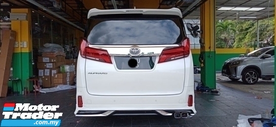TOYOTA ALPHARD 2018 ANH30 REAR BUMBER REFECTOR LIGHT with install Exterior & Body Parts > Car body kits