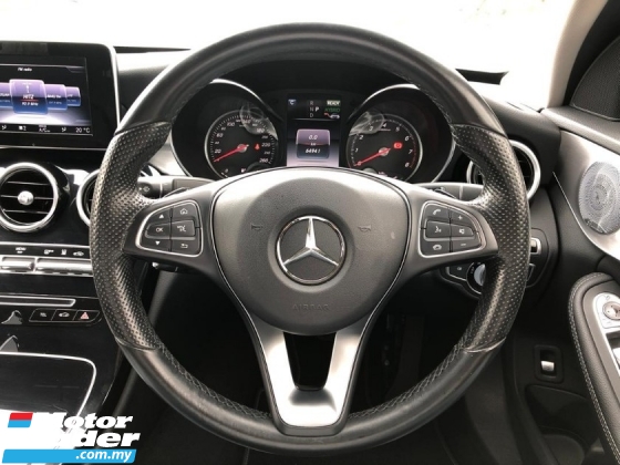 2016 MERCEDES-BENZ C-CLASS C350E 2.0 PLUG-IN HYBIRD AVANTGARDE S/ROOF P/BOOT