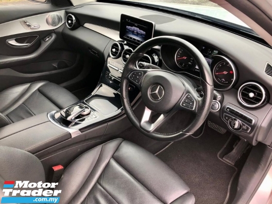 2016 MERCEDES-BENZ C-CLASS C350E 2.0 PLUG-IN HYBIRD AVANTGARDE S/ROOF P/BOOT