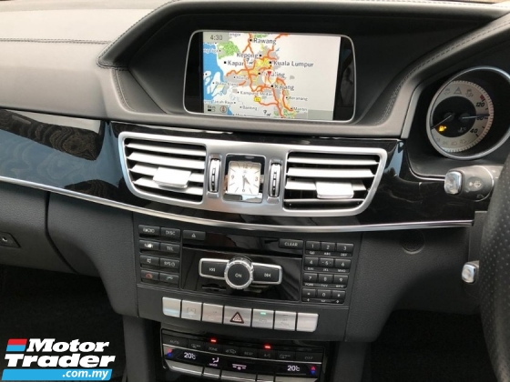 2013 MERCEDES-BENZ E-CLASS E250 2.0 AVANTGARDE SEDAN CKD LOCAL S/ROOF P/START