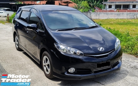 2012 TOYOTA WISH 2012 TOYOTA WISH 1.8 X  CAR SELLING PRICE ONLY ( RM 61800.00 NEGO ) BLACK COLOR 09194