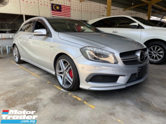 2015 MERCEDES-BENZ A45 Unreg Mercedes Benz A45 2.0 AMG Turbo Camera Paddle Leather Seats 7Speed