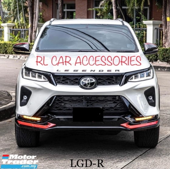 Toyota fortuner legender 2021 LGD R Fiar bodykit body kit front rear skirt lip Exterior & Body Parts > Car body kits
