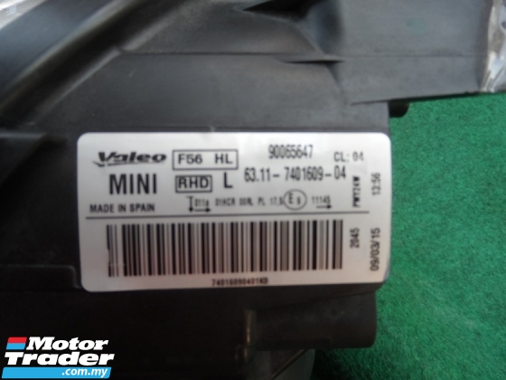MINI COOPER F56 HEAD LAMP PER SIDE Lighting