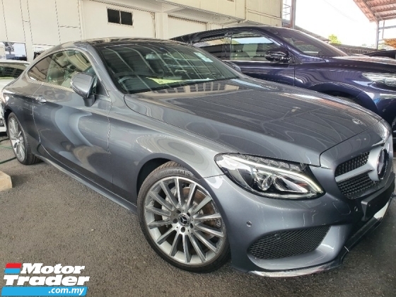 2018 MERCEDES-BENZ C-CLASS Unreg AMG Coupe *Driven 13KM* 2 Years GMR Warranty