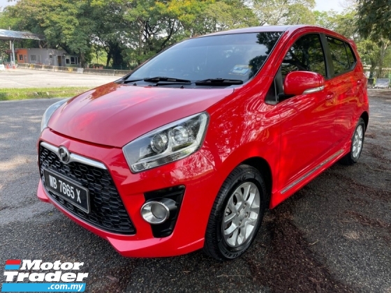 2016 PERODUA AXIA 1.0 AV (A) Full Service Record 1 Lady Owner Only