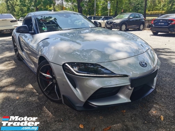 2020 TOYOTA SUPRA GR 3.0L Full Spec Silver Unit With Head Up Display