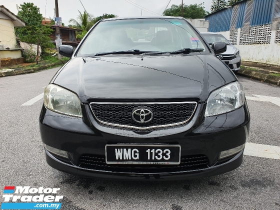 2004 TOYOTA VIOS 1.5 (A) Nice Number Plate AND good condition
