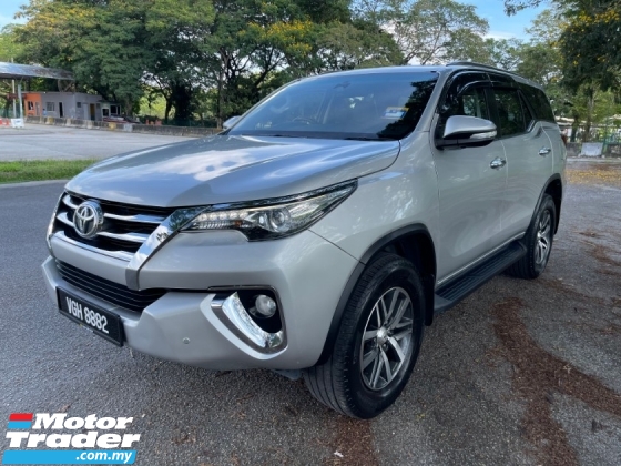 2017 TOYOTA FORTUNER 2.7 SRZ (A) Full Service Record Power Tail Gate