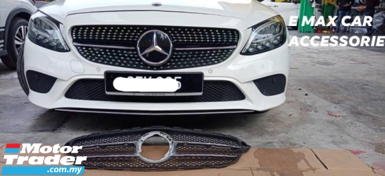 MERCEDES BENZ x253 GLC200 GLC250 GLC300 GLC GLC43 GLC63 GLC200 GLC250 GLC300 2015 TO 2019 DIAMOND FRONT GRILLE Exterior & Body Parts > Car body kits