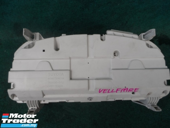 VELLFIRE ANH20 METER Int. Accessories