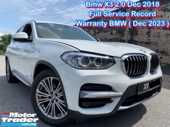 2018 BMW X3 2.0 Full Service BMW Warrarty Dec2023