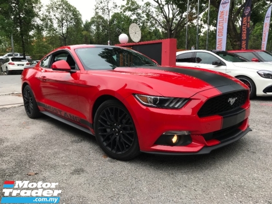 2018 FORD MUSTANG 2.3 ECOBOOST NEW STOCK UNREGISTER