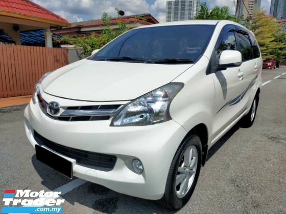 2014 TOYOTA AVANZA 1.5 G ENHANCED (A) ) ONE OWNER LIKE NEW CONDITION