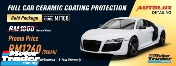 Full Car Ceramic Coating Protection RM568 only For Sedan Car Care > Scratch Repair