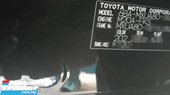 TOYOTA HARRIER 80 SERIES HALFCUT HALF CUT ORIGINAL GENUINE JAPAN parts accessories Half-cut