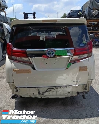 TOYOTA ALPHARD 30 HYBRID EXUTIVE LOUNGE 2015 YEAR 2.5CC 2WD HALFCUT HALF CUT ORIGINAL GENUINE JAPAN parts accessories Half-cut