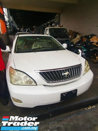 TOYOTA HARRIER GSU30 COMPLETE HALFCUT HALF CUT ORIGINAL GENUINE JAPAN parts accessories Half-cut