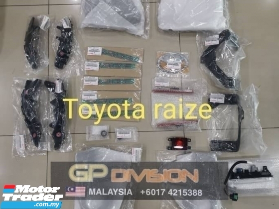 Perodua Ativa Convert to Toyota Raize bodykit ORIGINAL GENUINE JAPAN parts accessories Exterior & Body Parts > Car body kits