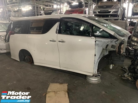 TOYOTA ALPHARD 30 SERIES 2018 YEAR NFL SA SPEC HALFCUT HALF CUT ORIGINAL GENUINE JAPAN parts accessories Half-cut