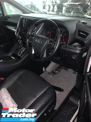 TOYOTA ALPHARD 30 SERIES 2018 YEAR NFL SA SPEC DASHBOARD INTERRIOR HALFCUT HALF CUT ORIGINAL GENUINE JAPAN parts accessories Half-cut
