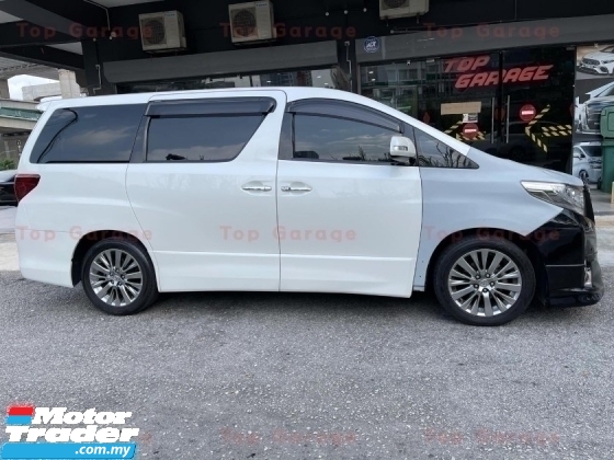 Toyota Alphard Vellfire Anh10 Anh20 Conversion To Anh30 2015 Old To New Face Upgrade BODYKIT BUMPER Exterior & Body Parts > Car body kits