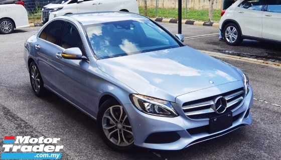 2017 MERCEDES-BENZ C-CLASS 2017 MERCEDES C180 1.6 SPEC 9SPEED  FROM JAPAN UNREG CAR SELLING PRICE ( RM 173000.00 NEGO )