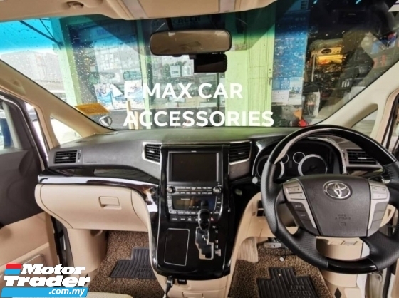 TOYOTA ALPHARD VELLFIRE ANH20 DASHBOARD COVER PANEL PIANO BLACK WOOD Int. Accessories > Interior parts