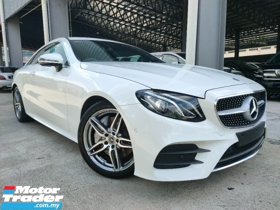 2019 MERCEDES-BENZ E-CLASS E300 Coupe 2.0 AMG Line New Steering Keyless Power Boot UK Unregister