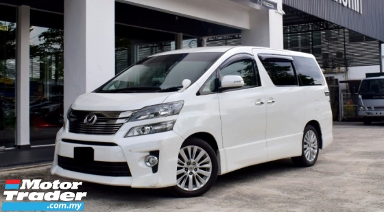 2014 TOYOTA VELLFIRE 2.4 Z FACELIFT(A) WITH NUMBER(3333)(LOW MILEAGES)