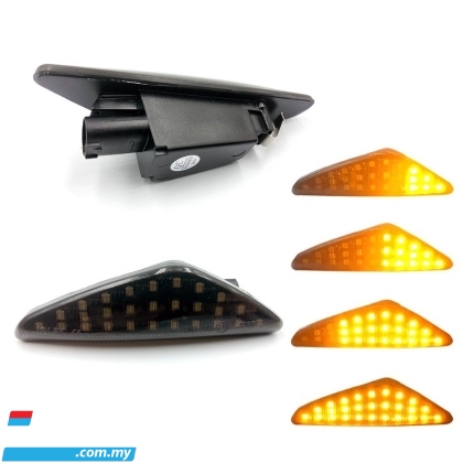 Bmw E46 E60 E61 E90 E91 E92 E93 E81 E82 E83 E70 E71 F25 X1 X3 X5 X6 fender front side led signal running smoke lamp light cover Exterior & Body Parts > Lighting 