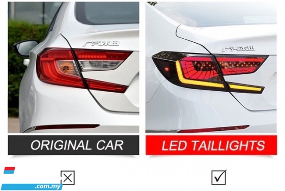 Honda Accord 2020 2021 2022 V2 led tail lamp running welcome light  sequential signal taillight taillamp Exterior & Body Parts > Lighting 