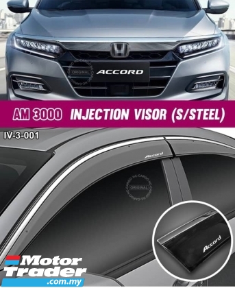 Honda Accord 2019 2020 2021 window door sun visor airpress stainless steel chrome garnish cover trim air press Other Accesories 