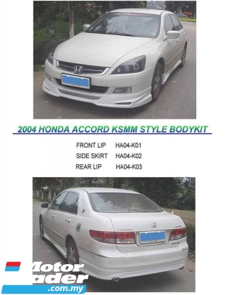 Honda Accord 2003 2004 2005 KSM Style bodykit body kit front side rear skirt lip Exterior & Body Parts > Car body kits 