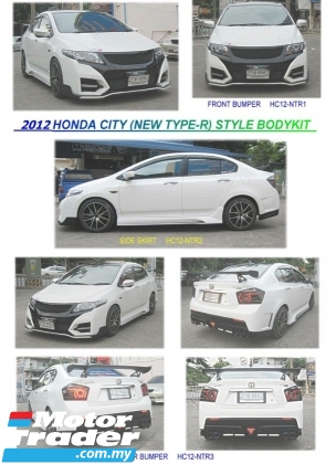 Honda city 2008 2009 2010 2011 2012 2013 TYPE R typeR bodykit body kit front side rear bumper skirt lip Exterior & Body Parts > Car body kits 