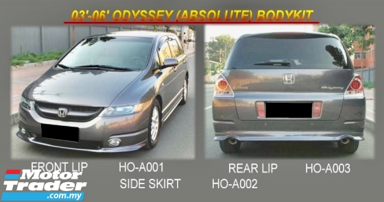 Honda Odyssey rb1 rb2 absolute bodykit body kit front side rear skirt lip skirting 2003 2004 2005 2006 Exterior & Body Parts > Car body kits 