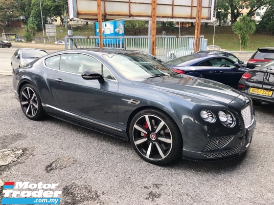 2016 BENTLEY GT Continental Coupe V8S MULLINER PACKAGE 4.0 Twin Turbo 8 Speed Transmission Keyless Entry Memory Seat