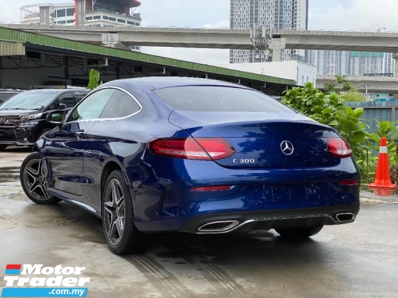 2019 MERCEDES-BENZ C-CLASS C300 AMG PREMIUM COUPE MULTIBEAM LED