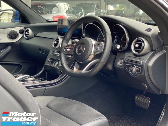 2019 MERCEDES-BENZ C-CLASS C300 AMG PREMIUM COUPE MULTIBEAM LED